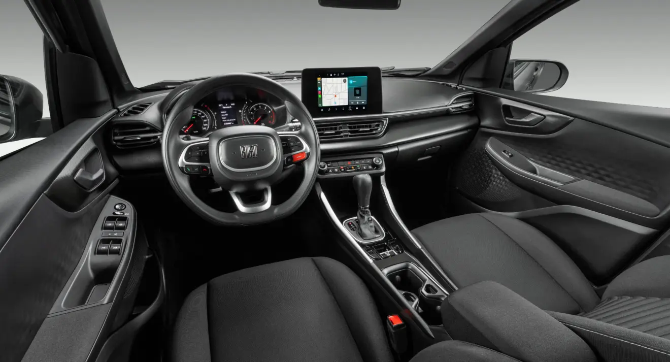 Painel do Fiat Fastback Smart Drive 