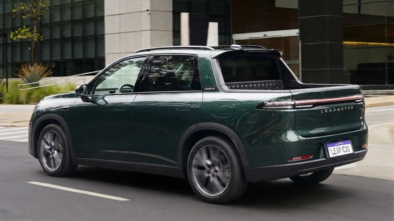 Stellantis pode fazer uma caminhonete da Leapmotor no Brasil