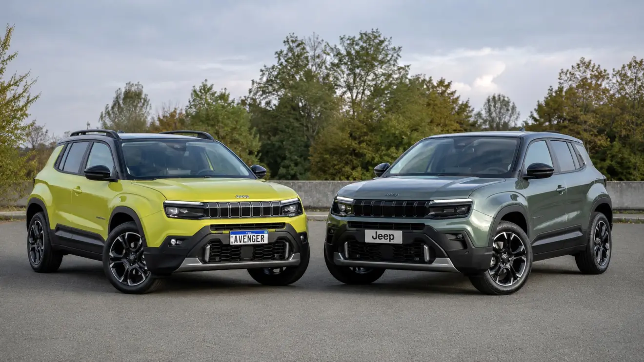 Jeep Avenger europeu vs Jeep Avenger brasileiro