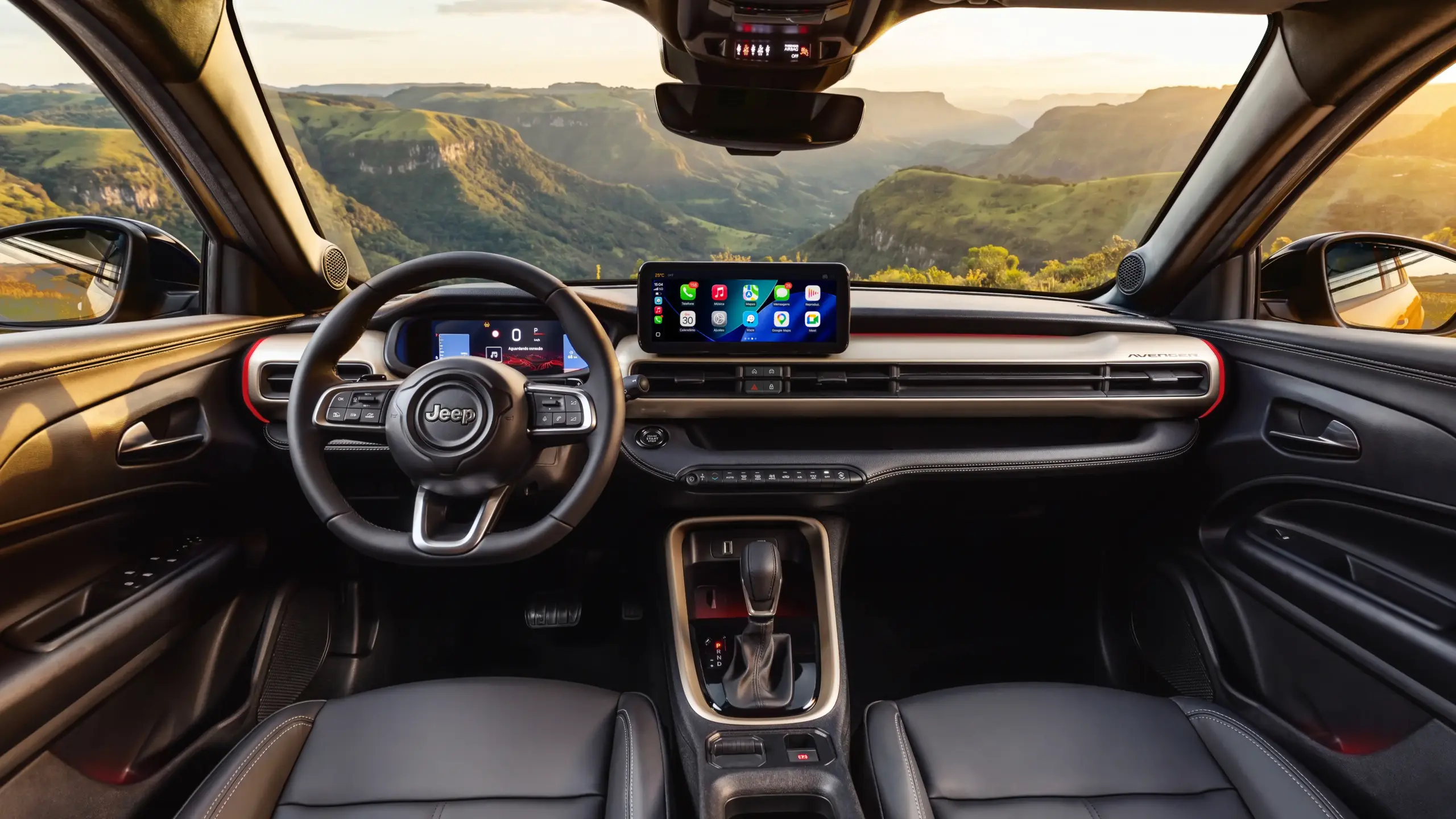 Jeep Avenger Limited interior e cabine