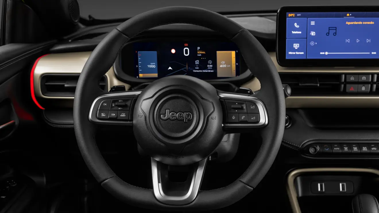 Jeep Avenger Limited interior e cabine