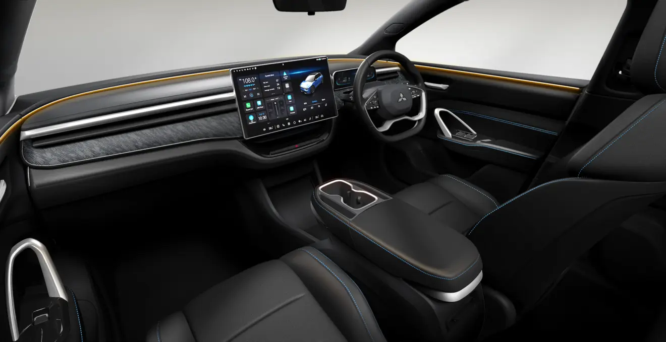 interior Mitsubishi ASX VR-e [divulgação]