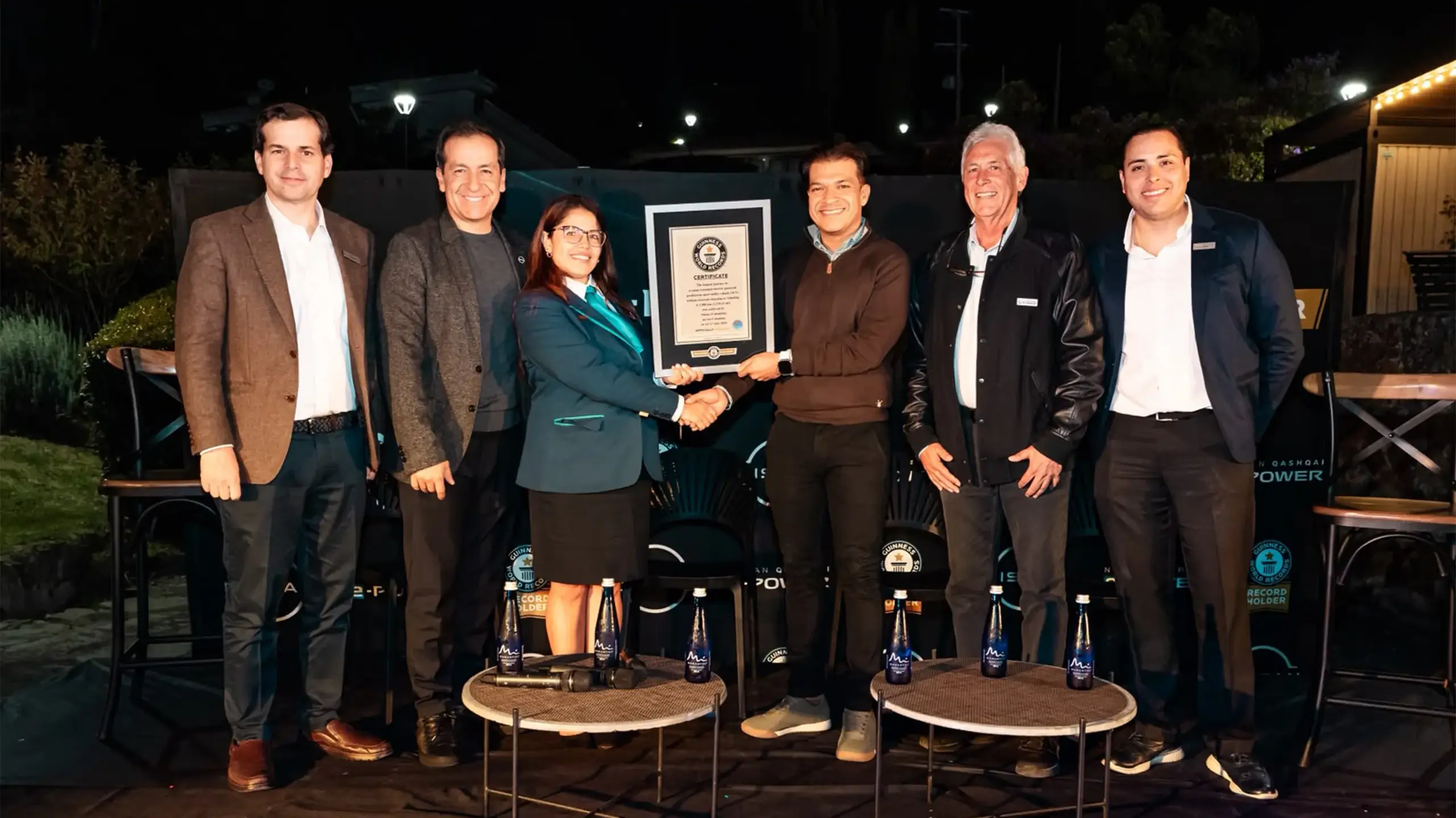Nissan Qashqai e-Power entrou para o Guinness após percorrer quase 2.000 km