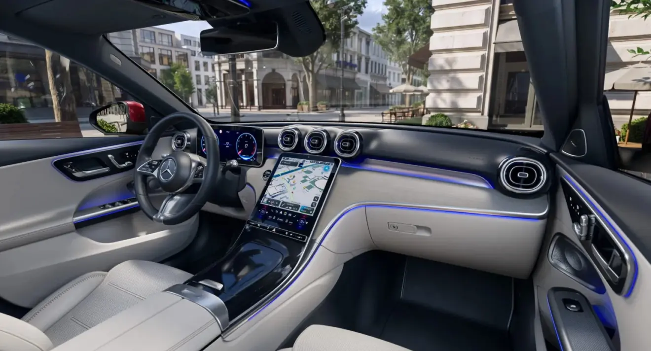 Interior do novo Mercedes-Benz Classe C