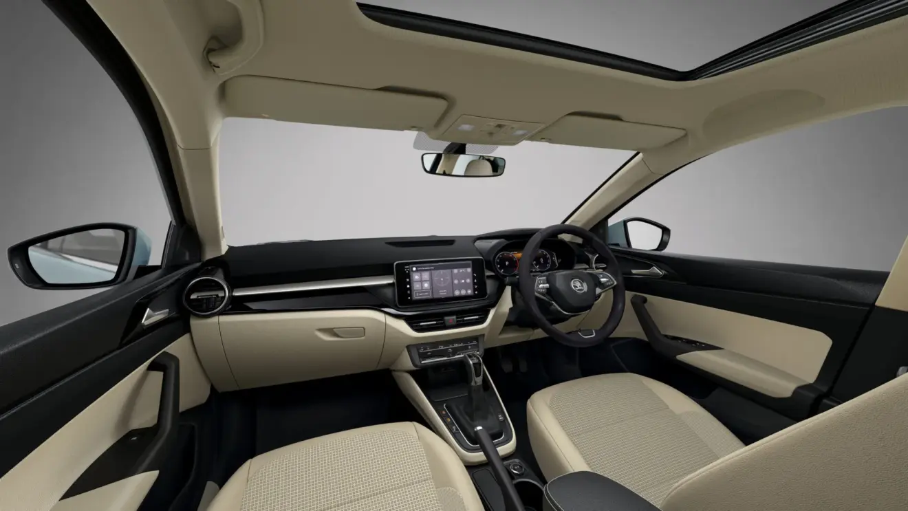 interior Skoda Slavia 2027 [divulgação]