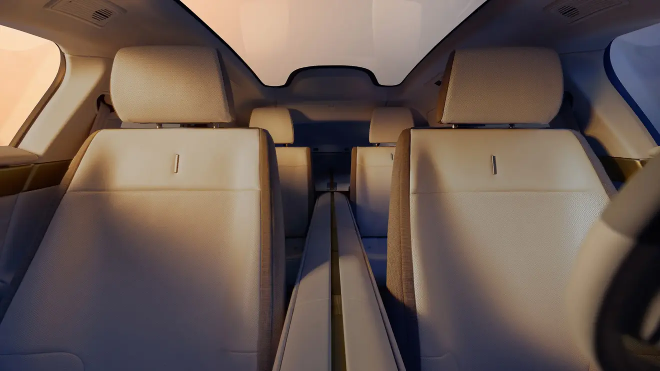 Jaguar Type 01 EV e seu interior minimalista e cabine