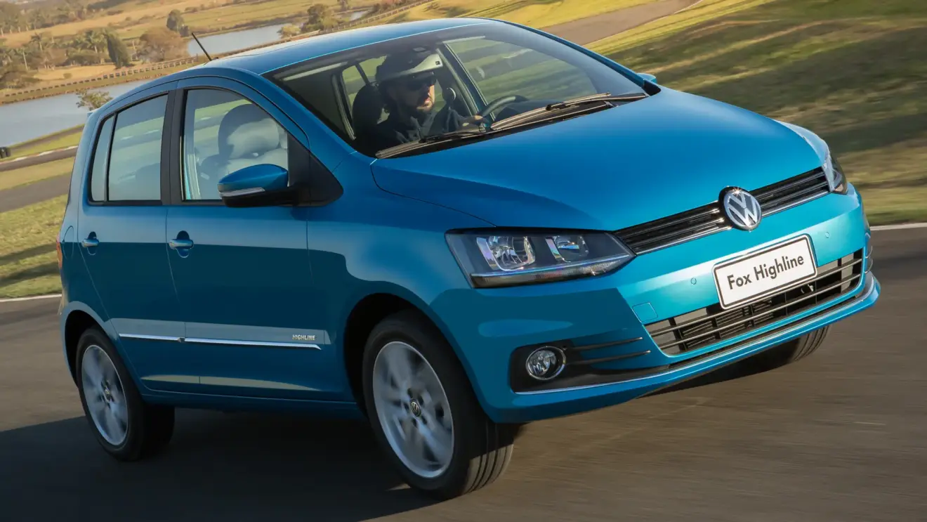 Volkswagen Fox Highline azul