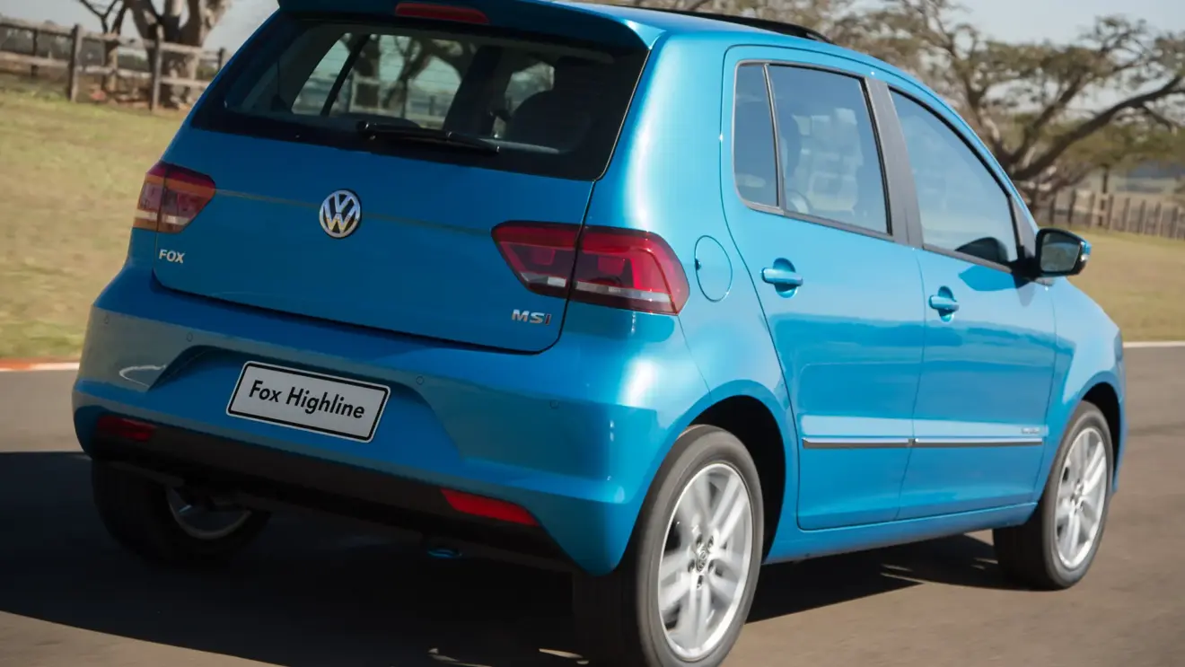 Volkswagen Fox Highline azul