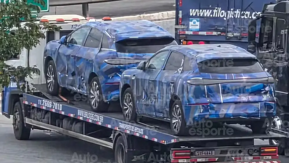 BYD Sealion 06 flagra no Brasil