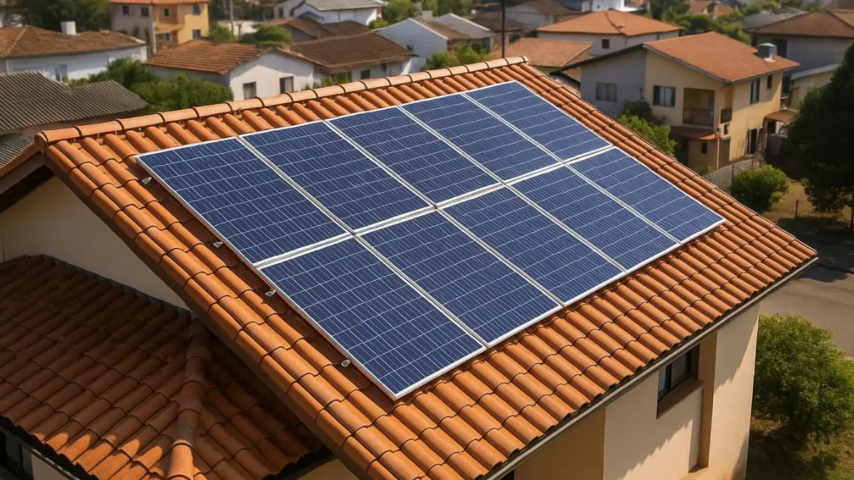 Kit de painéis solares da BYD