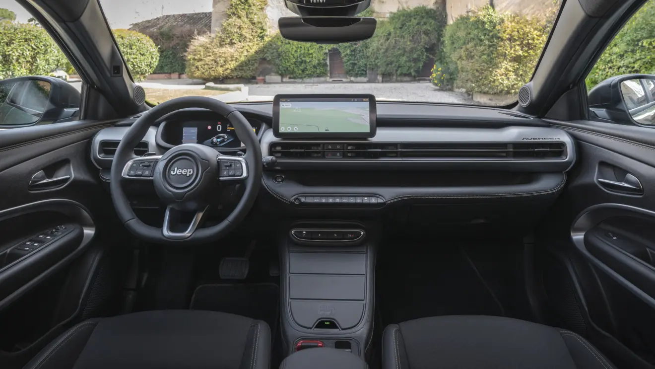 Jeep Avenger 85th Anniversary interior 