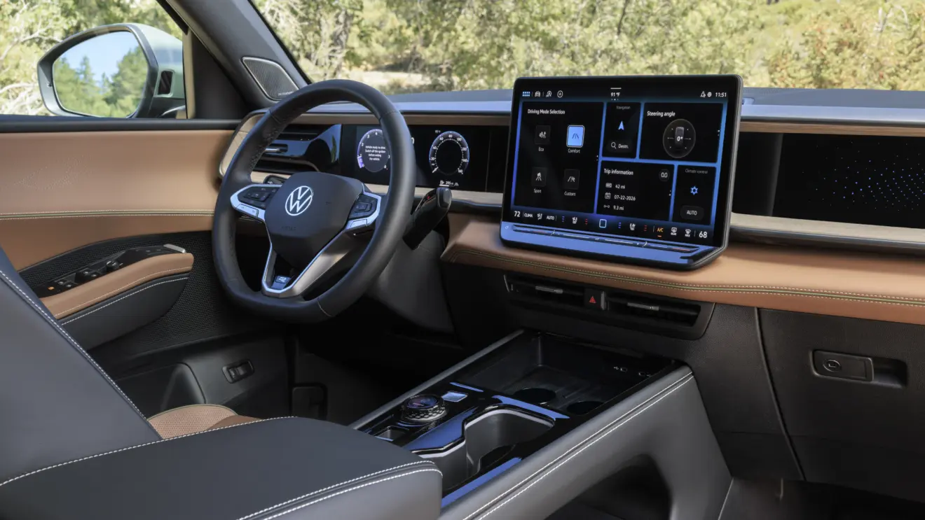 interior Volkswagen Atlas Cross Sport [divulgação]
