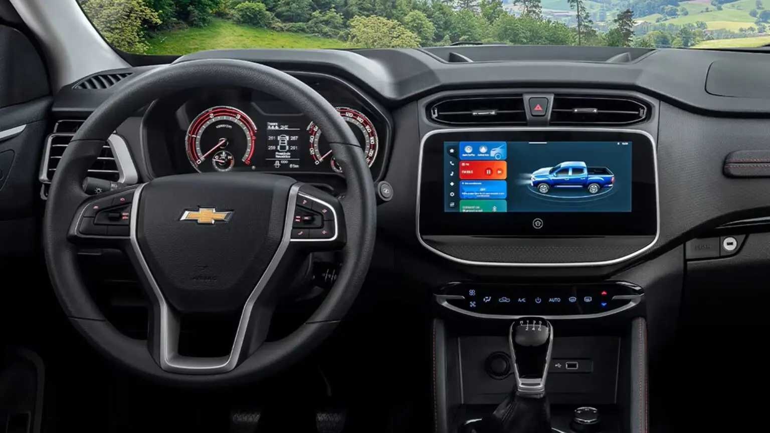Chevrolet S10 Max prata lançada no Egito para países emergentes derivada de picape Chinesa