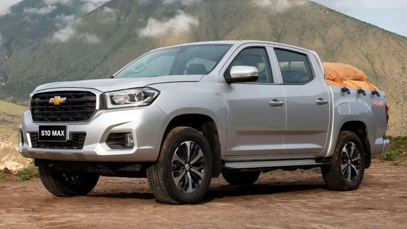 Chevrolet S10 Max prata lançada no Egito para países emergentes derivada de picape Chinesa