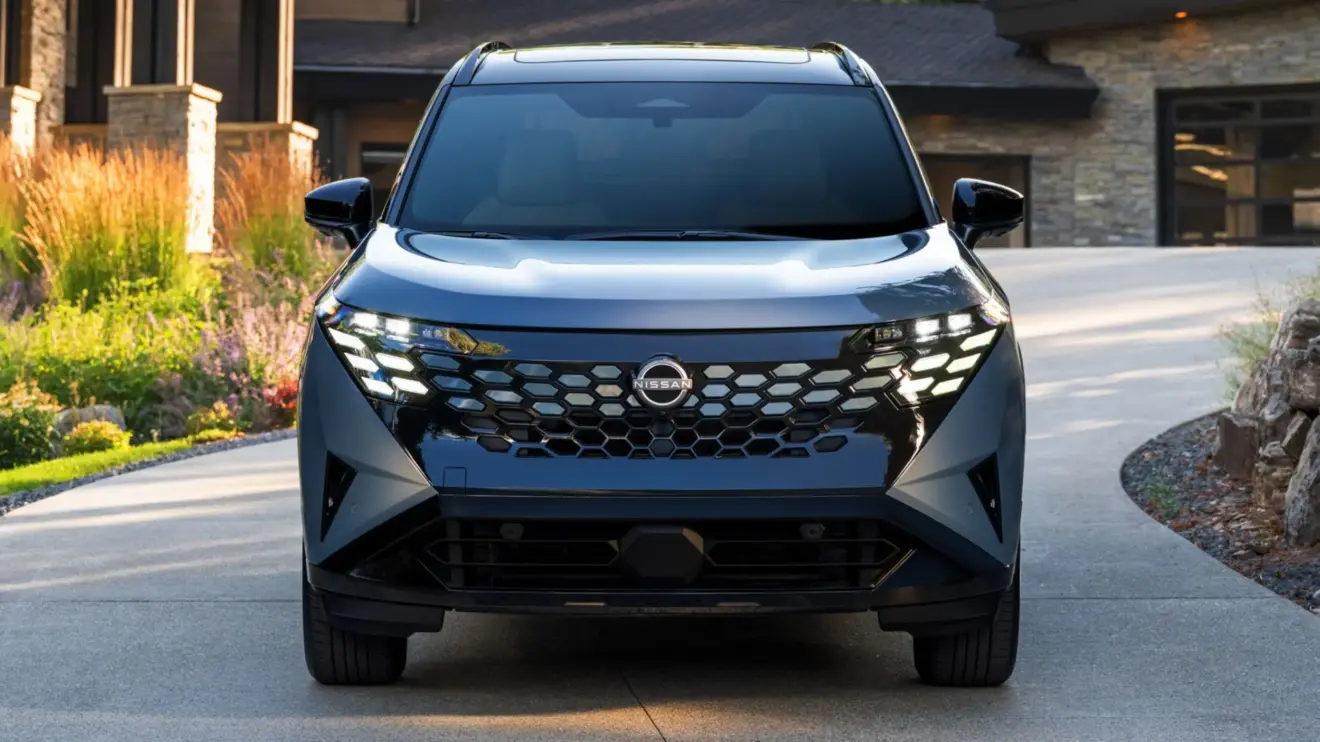Nissan Rogue/X-Trail na cor azul
