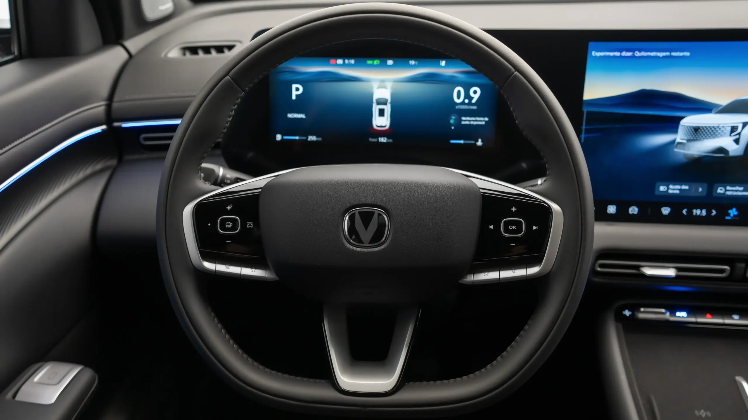 Caoa Changan CS55 interior de cabine