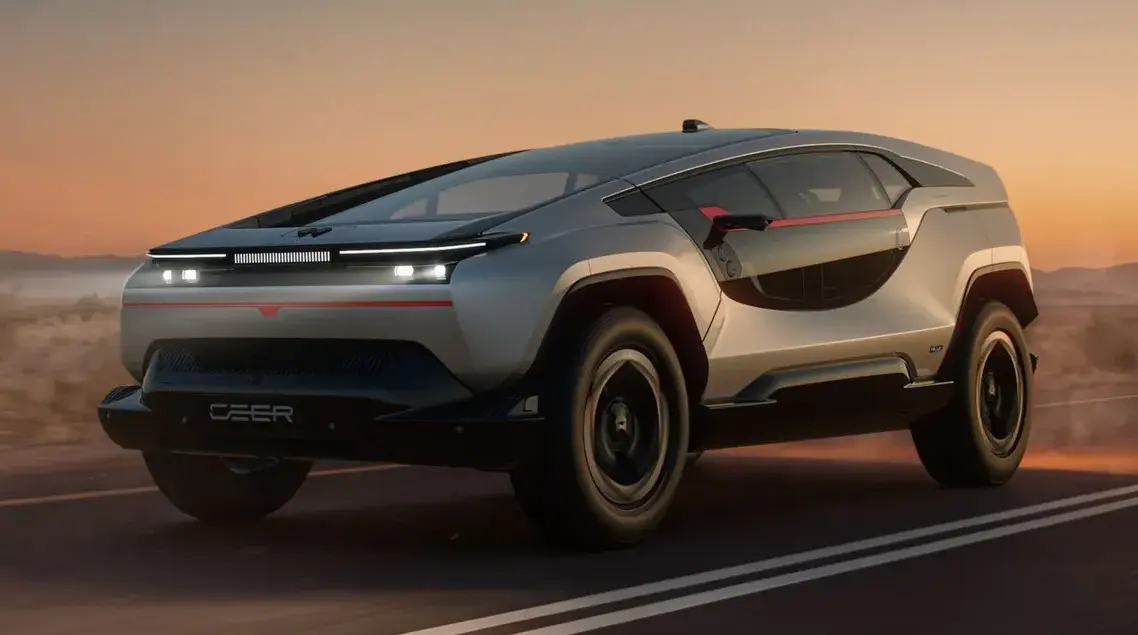 Ceer Exobot é carro criado pela Arábia Saudita