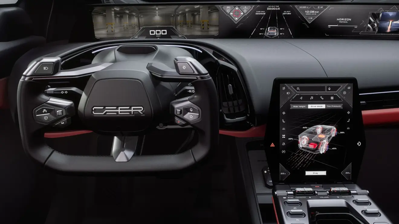 Ceer Exobot é carro criado pela Arábia Saudita