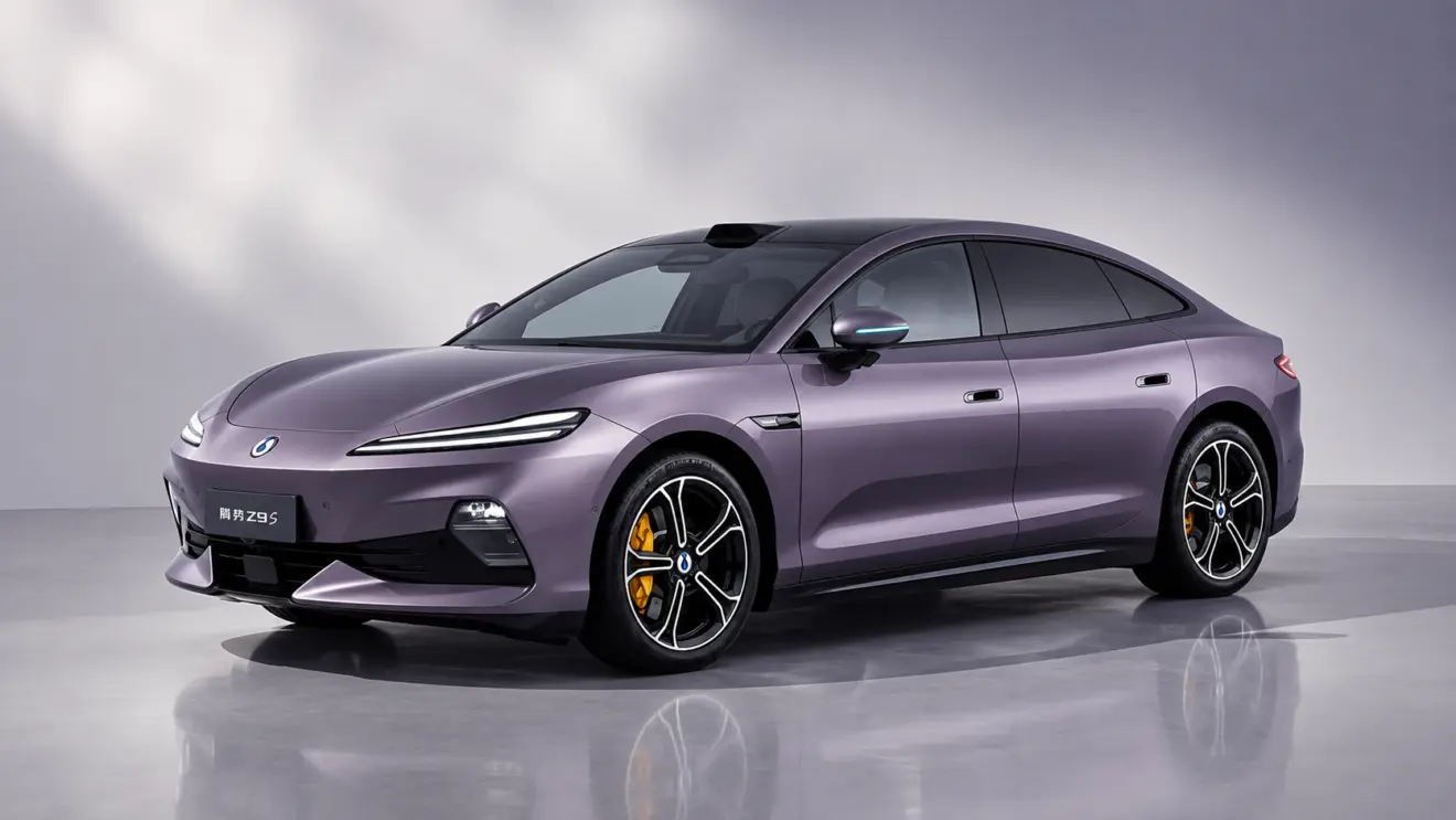 Denza Z9S roxo estático
