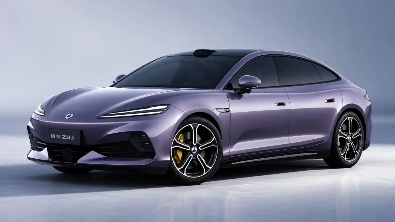 Denza Z9S roxo estático