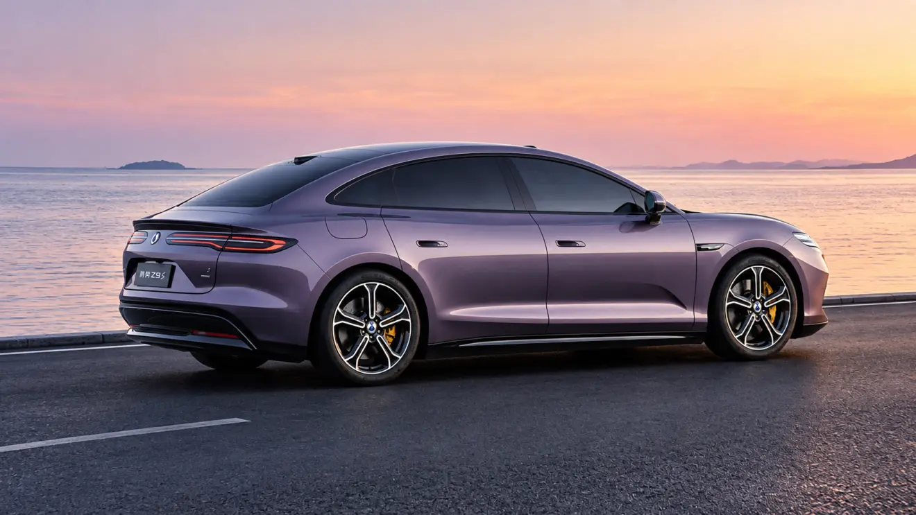 Denza Z9S roxo estático