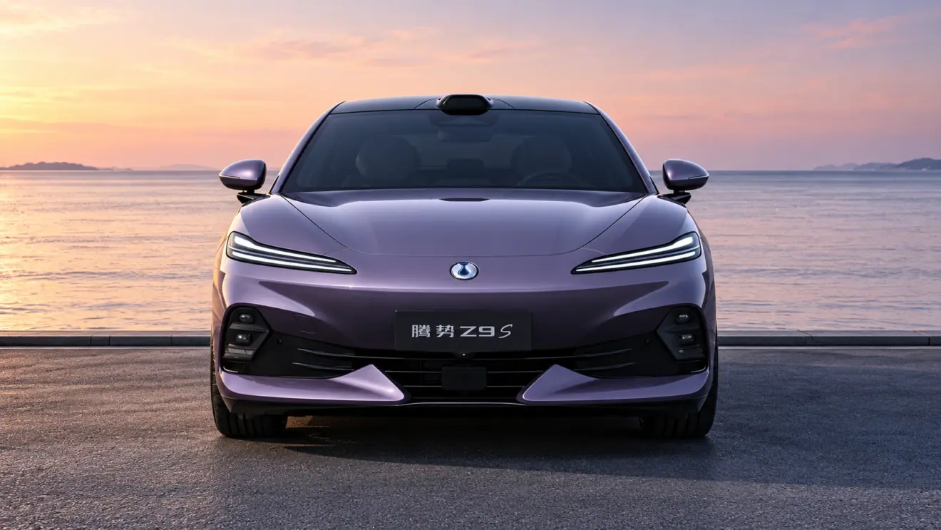 Denza Z9S roxo estático
