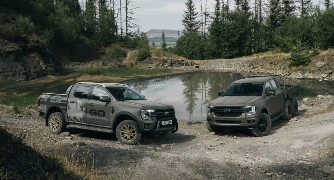 Caminhonete Ford Ranger militar