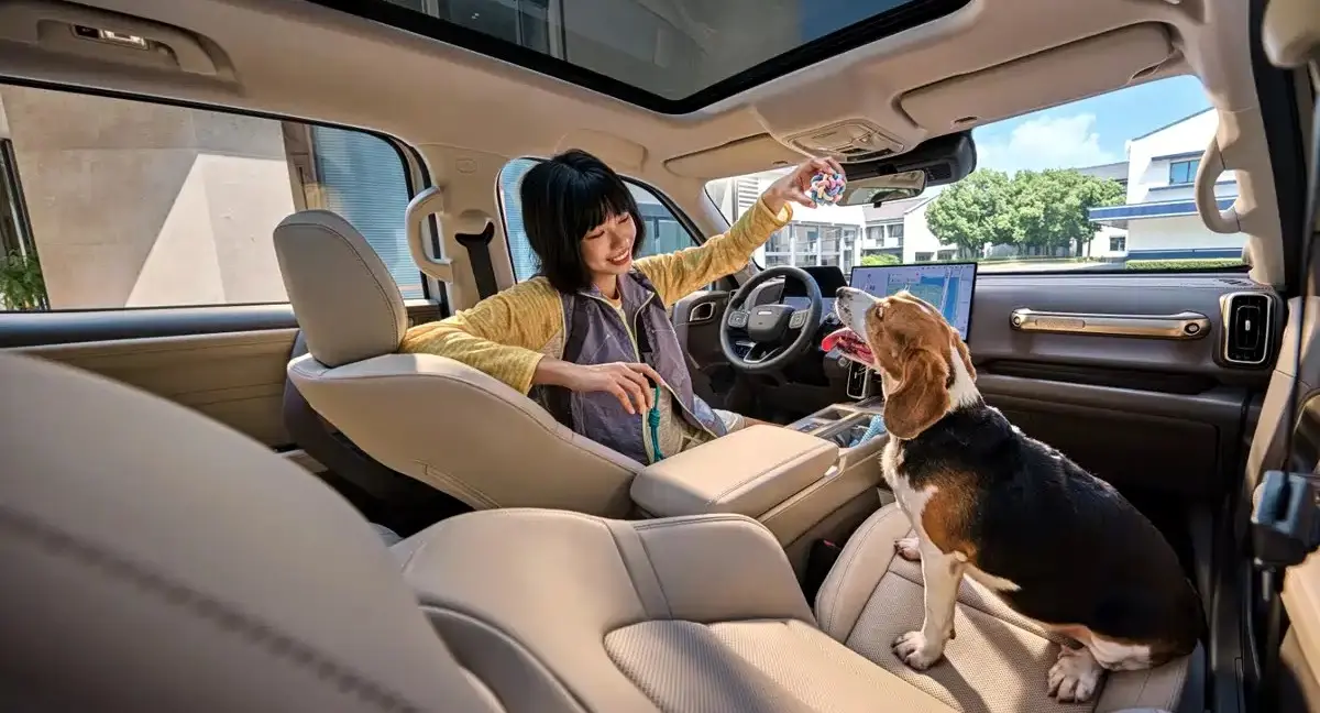 Interior do GWM Big Dog