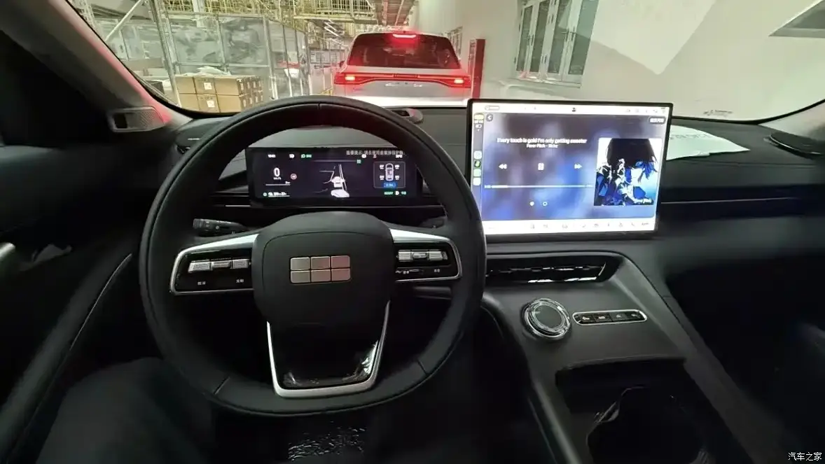 Geely EX5 elétrico visto na China com m mudanças visuais