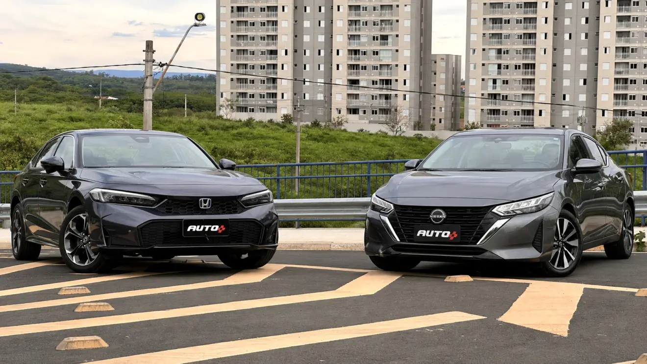 Honda Civic e Nissan Sentra