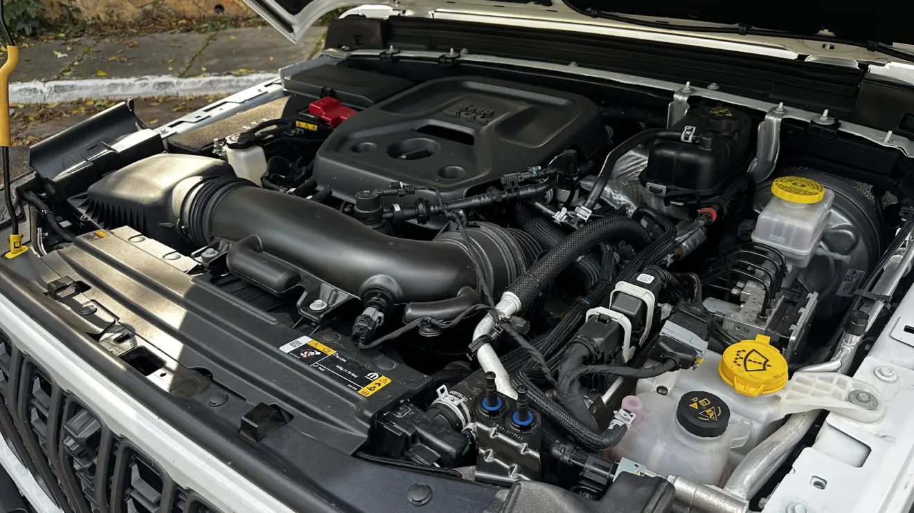 Motor do Jeep Wrangler Rubicon 4x4 