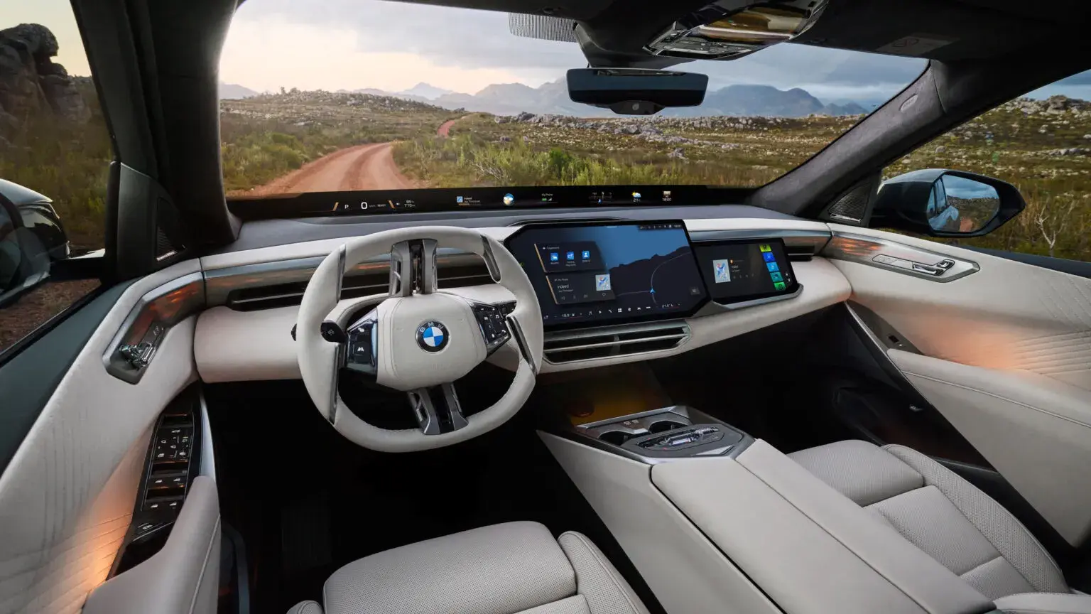 Interior do novo Novo BMW iX5