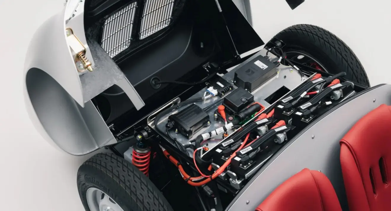 Motor elétrico do Porsche 550 Spyder