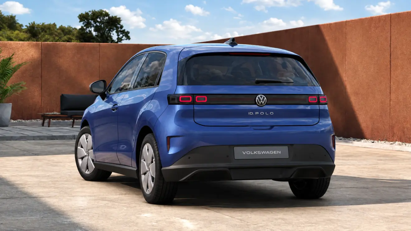 Volkswagen ID.polo Trend azul estático