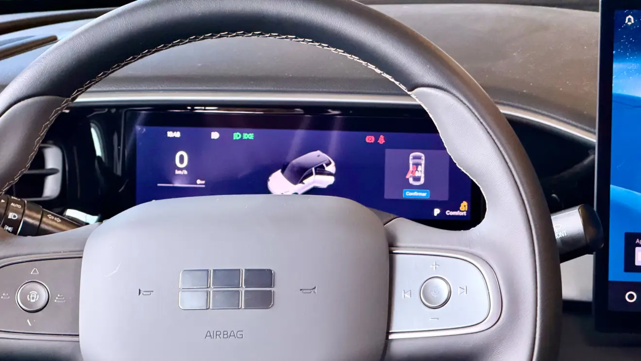 painel de instrumentos geely ex2
