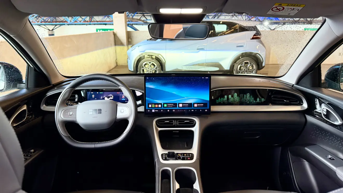 interior geely ex2 max
