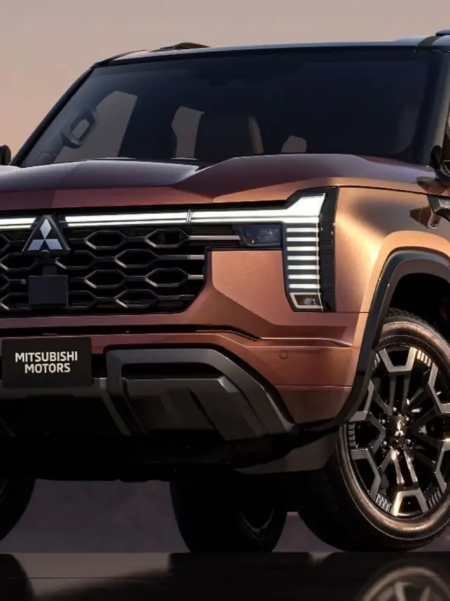 Mitsubishi Pajero 2027 estático na terra