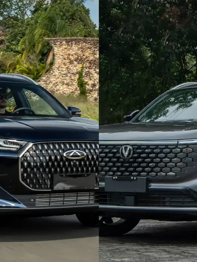 CAOA Chery Tiggo 7 vs CAOA Changan CS55 [divulgação]