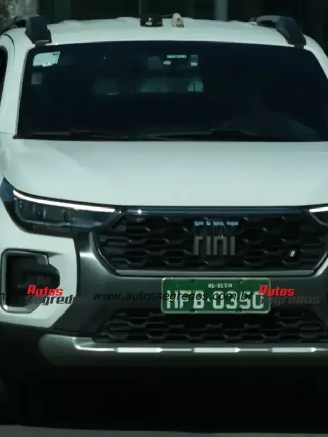 Flagra Fiat Strada 2027 com redução de potência