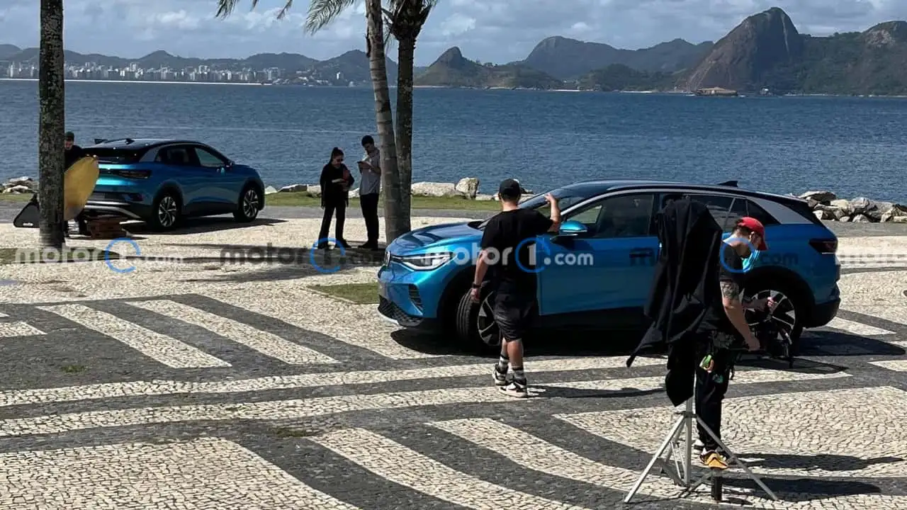 Flagra novo Volkswagen ID.4 no Rio de Janeiro