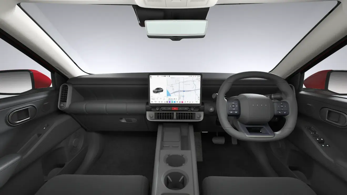 Interior Hyundai Ioniq 3 para o Reino Unido em 2027