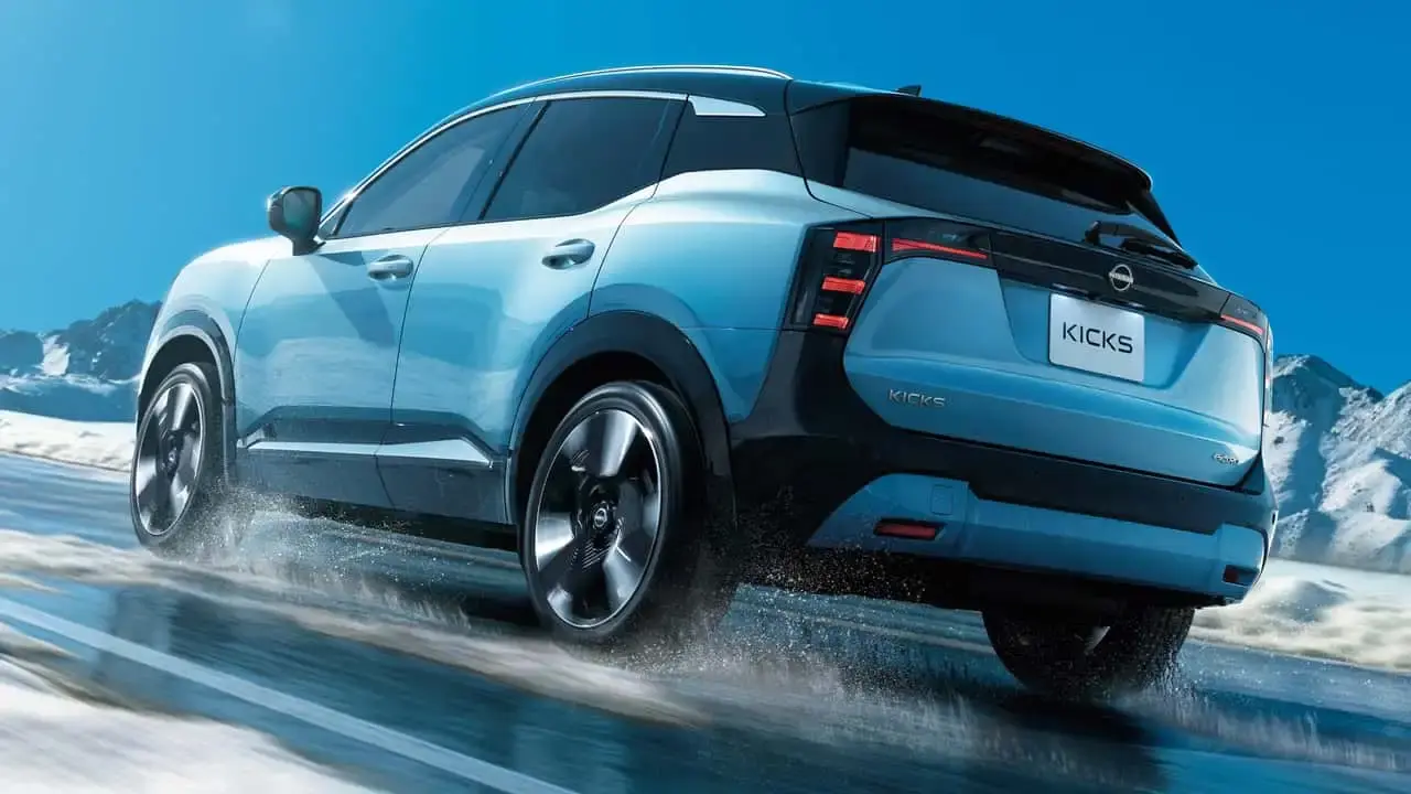 Nissan Kicks híbrido e-POWER azul