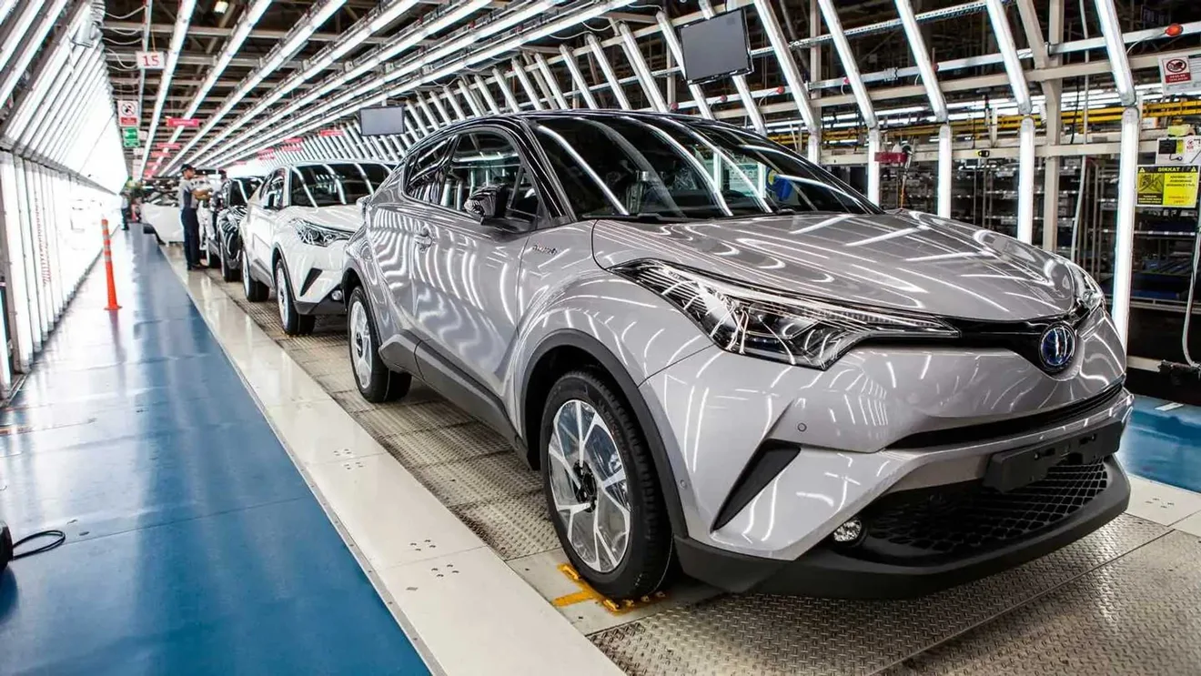 Fábrica da Toyota no Japão