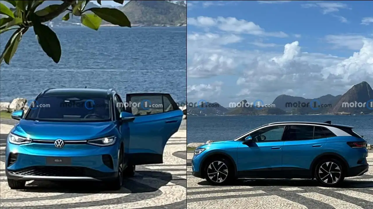Flagra novo Volkswagen ID.4 no Rio de Janeiro