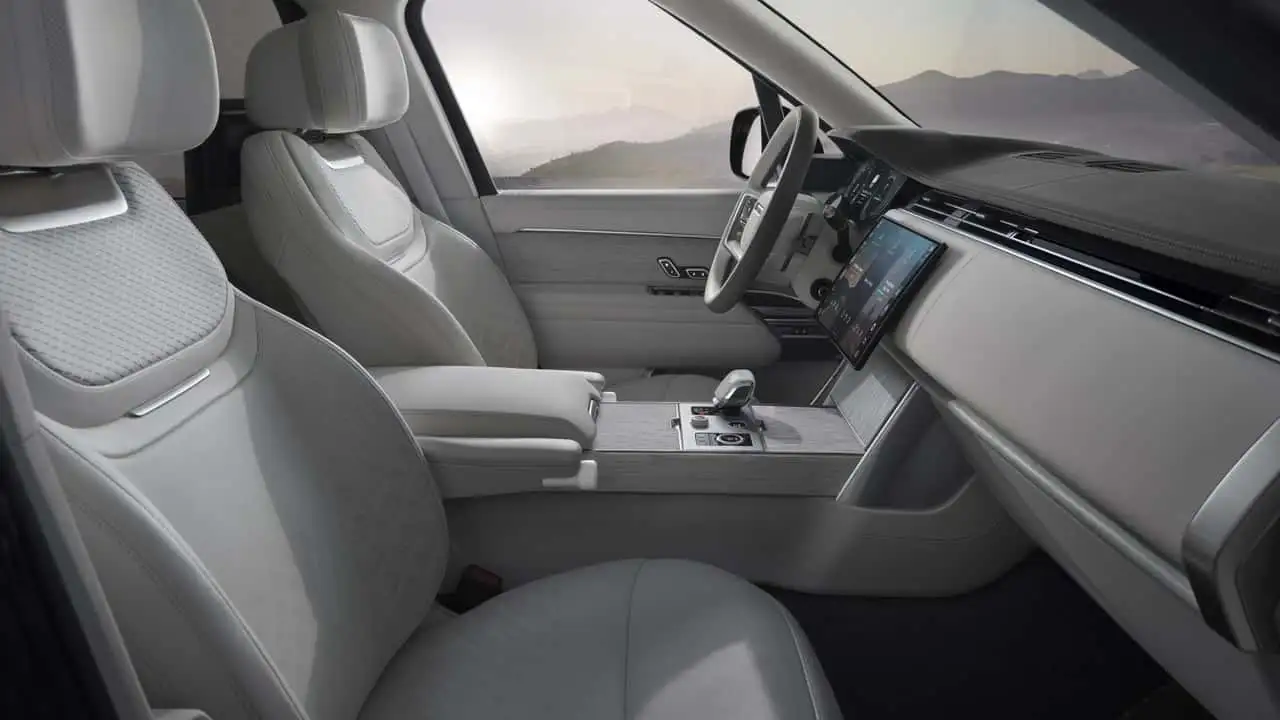 Range Rover Electric interior