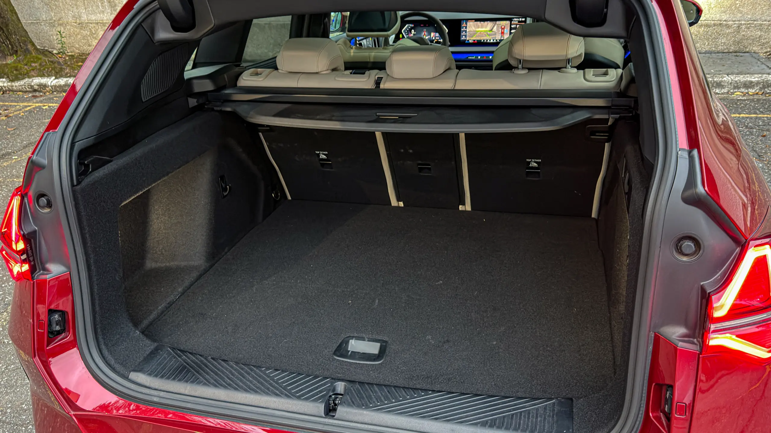 Interior do BMW X3 30 xDrive para avaliação e teste