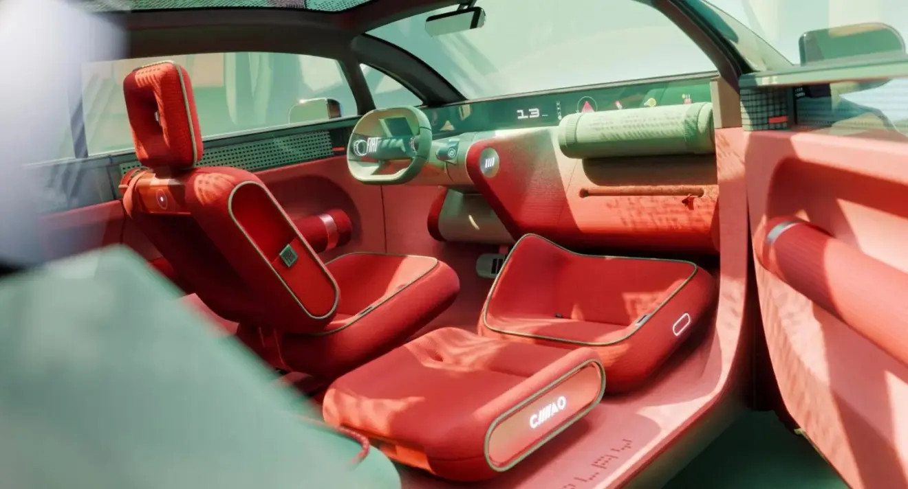 Cabine do conceito Fiat Multiplay