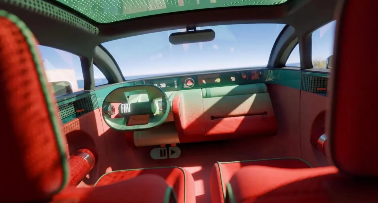 Painel do conceito Fiat Multiplay