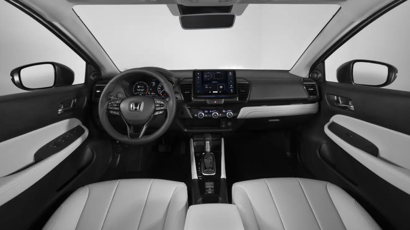 interior bege honda city sedan touring 2027
