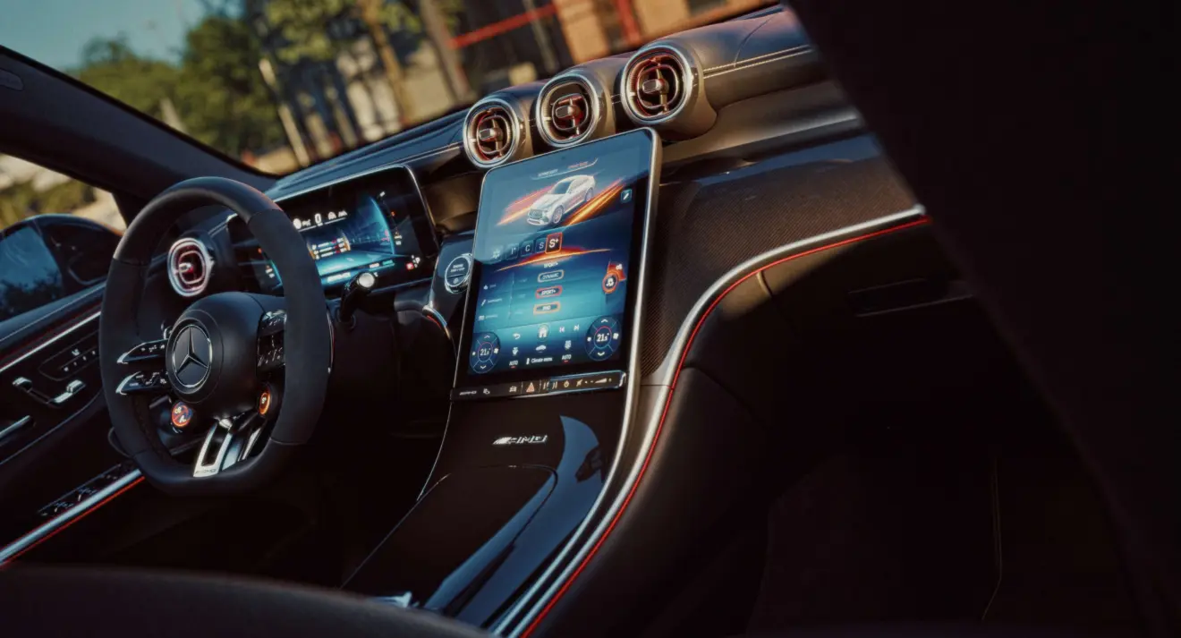 Interior Mercedes-AMG GLC 53 4MATIC+ Coupé
